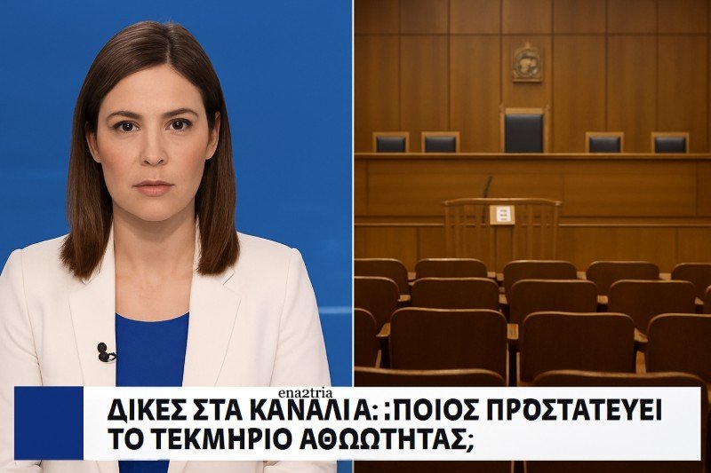 Read more about the article Δίκες στα κανάλια: Ποιος προστατεύει το τεκμήριο αθωότητας;
